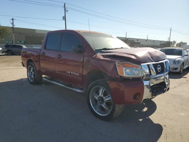 1N6AA07D08N317184 - 2008 NISSAN TITAN XE RED photo 4