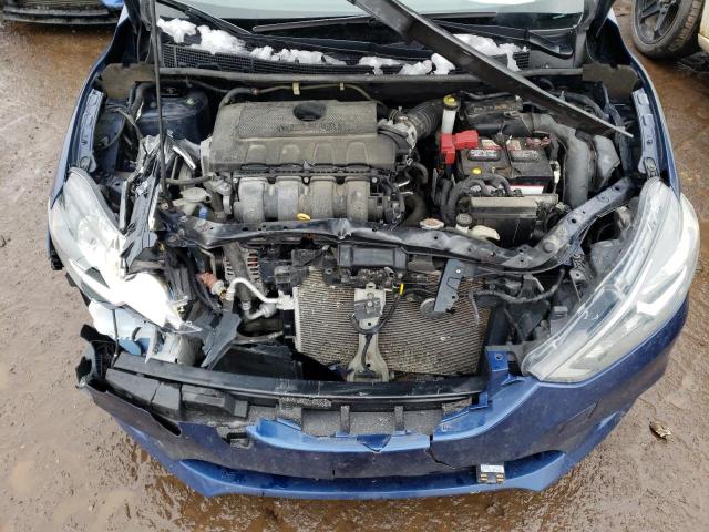 3N1AB7AP8JL637275 - 2018 NISSAN SENTRA S BLUE photo 11