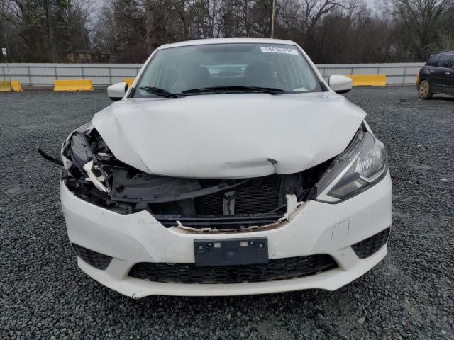 3N1AB7AP9HY286597 - 2017 NISSAN SENTRA S WHITE photo 5