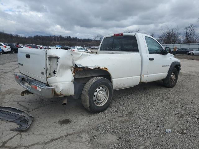 3D7KR26D15G795900 - 2005 DODGE RAM 2500 ST WHITE photo 3