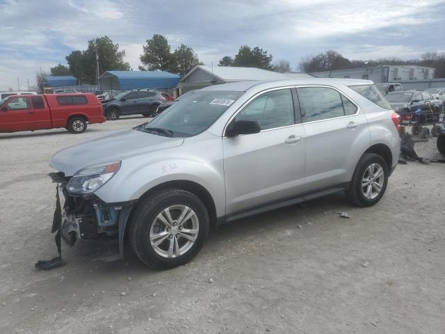 2GNALBEK7H1560140 - 2017 CHEVROLET EQUINOX LS SILVER photo 1