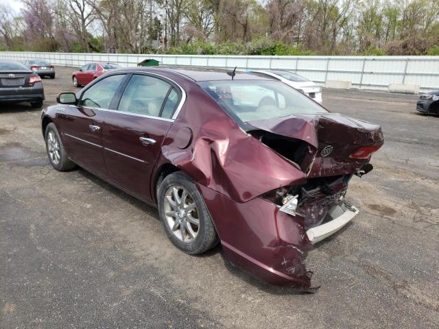 1G4HD57276U231731 - 2006 BUICK LUCERNE CXL BURGUNDY photo 3