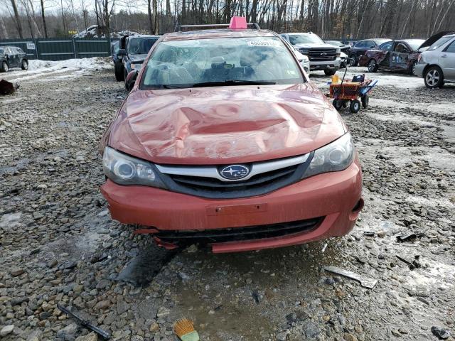 JF1GE6B66AH512813 - 2010 SUBARU IMPREZA 2.5I PREMIUM RED photo 5