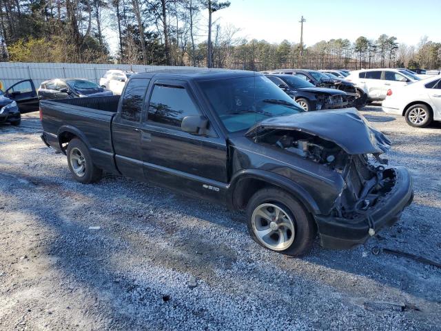 1GCCS19X138120148 - 2003 CHEVROLET S TRUCK S10 BLACK photo 4