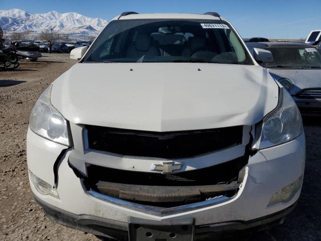 1GNKRLED2CJ184066 - 2012 CHEVROLET TRAVERSE LTZ WHITE photo 5