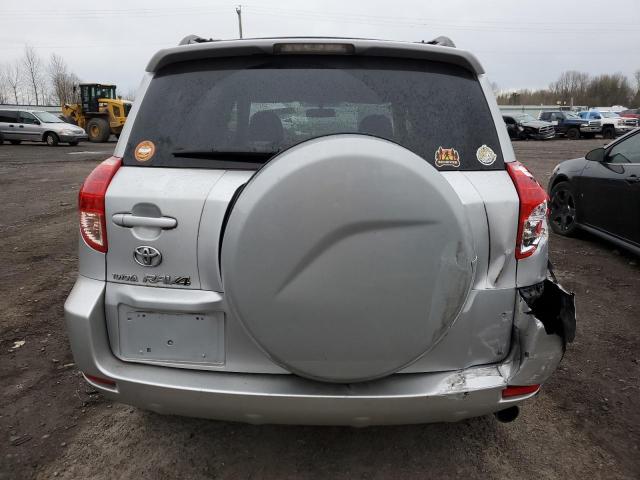 JTMZK33V886012108 - 2008 TOYOTA RAV4 SILVER photo 6