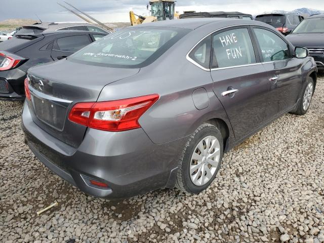 3N1AB7AP4HL641446 - 2017 NISSAN SENTRA S GRAY photo 3