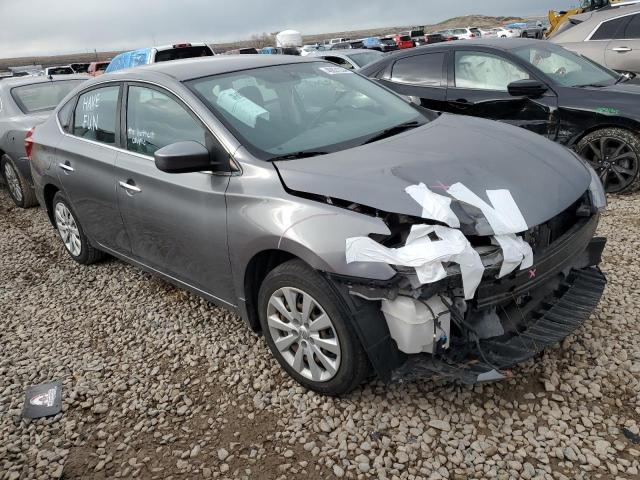 3N1AB7AP4HL641446 - 2017 NISSAN SENTRA S GRAY photo 4