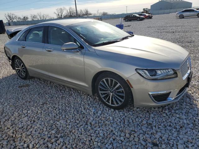 3LN6L5C93HR657584 - 2017 LINCOLN MKZ SELECT GRAY photo 4