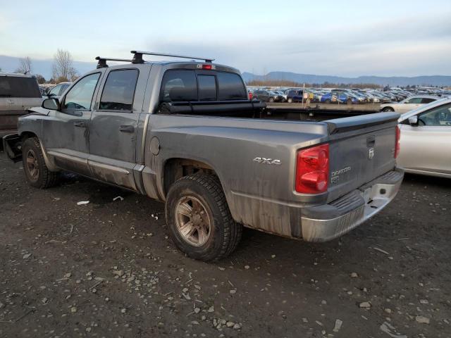 1D7HW58N28S632907 - 2008 DODGE DAKOTA QUAD LARAMIE GRAY photo 2