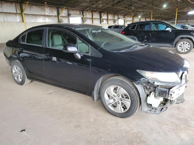 2HGFB2F52DH537829 - 2013 HONDA CIVIC LX BLACK photo 4