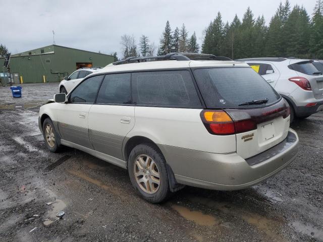 4S3BH686337621760 - 2003 SUBARU LEGACY OUTBACK LIMITED WHITE photo 2