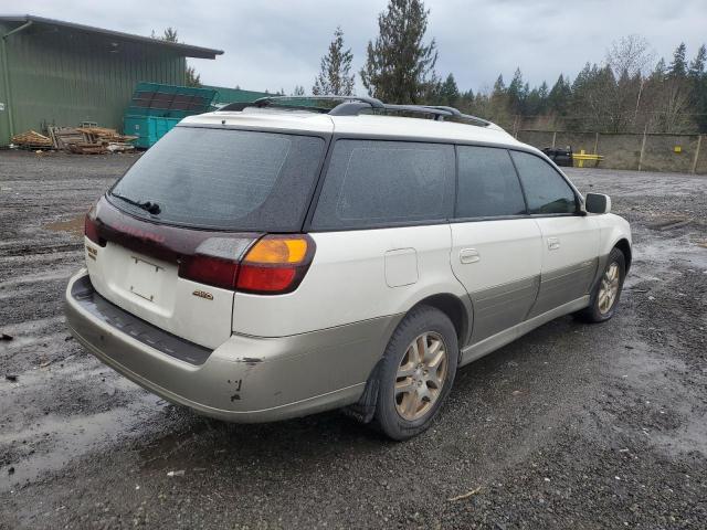 4S3BH686337621760 - 2003 SUBARU LEGACY OUTBACK LIMITED WHITE photo 3
