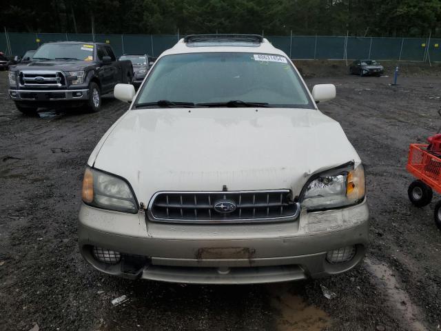 4S3BH686337621760 - 2003 SUBARU LEGACY OUTBACK LIMITED WHITE photo 5