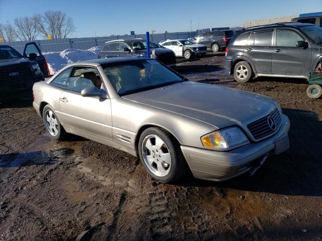 WDBFA68F7XF176780 - 1999 MERCEDES-BENZ SL 500 TAN photo 4