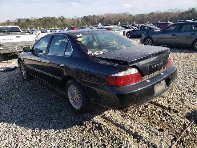 19UUA566X1A008398 - 2001 ACURA 3.2TL BLACK photo 2