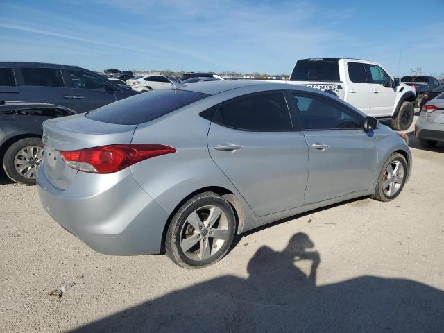 5NPDH4AE8DH157425 - 2013 HYUNDAI ELANTRA GLS SILVER photo 3