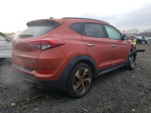 KM8J3CA22GU202186 - 2016 HYUNDAI TUCSON LIMITED ORANGE photo 3