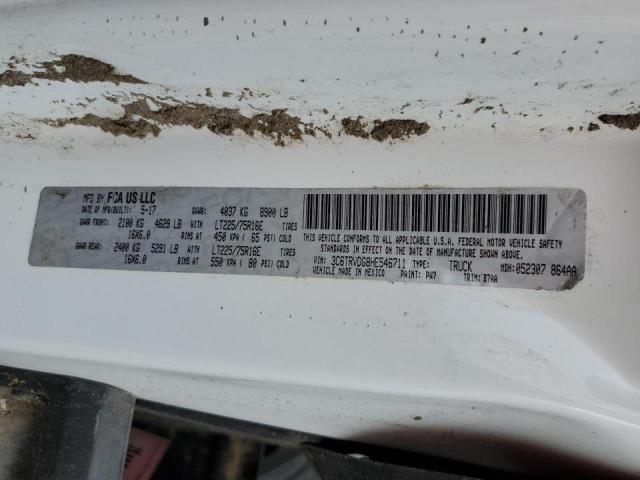 3C6TRVDG8HE546711 - 2017 RAM PROMASTER 2500 HIGH Ақ фото 13