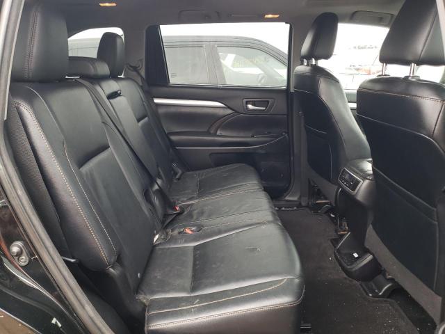 5TDJKRFH4ES044099 - 2014 TOYOTA HIGHLANDER XLE BLACK photo 6