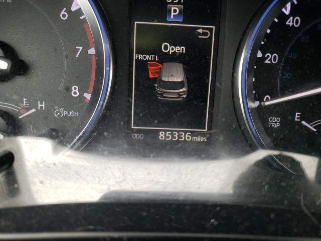 5TDJKRFH4ES044099 - 2014 TOYOTA HIGHLANDER XLE BLACK photo 8