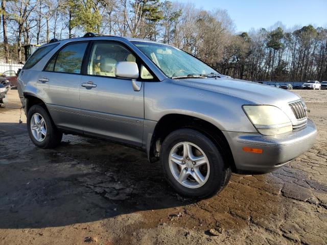 JTJGF10U530157515 - 2003 LEXUS RX 300 SILVER photo 4