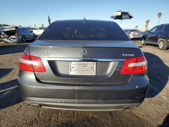 WDDHF8HB5AA072884 - 2010 MERCEDES-BENZ E 350 4MATIC CHARCOAL photo 6