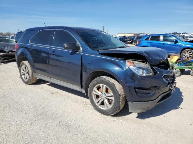 2GNALBEK8G1110012 - 2016 CHEVROLET EQUINOX LS BLUE photo 4