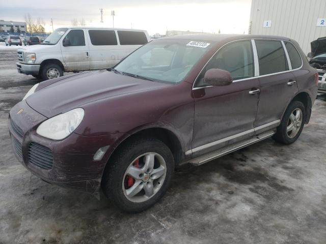 WP1AC29P45LA90149 - 2005 PORSCHE CAYENNE TURBO MAROON photo 1