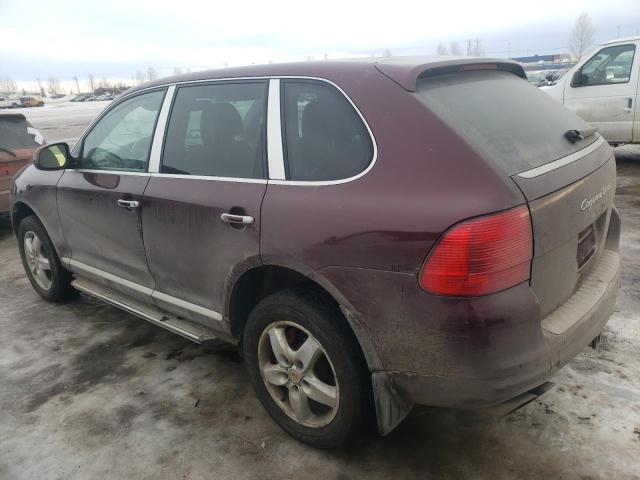 WP1AC29P45LA90149 - 2005 PORSCHE CAYENNE TURBO MAROON photo 2