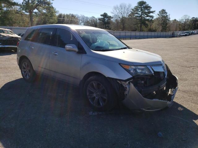 2HNYD2H63DH521804 - 2013 ACURA MDX ADVANCE SILVER photo 4