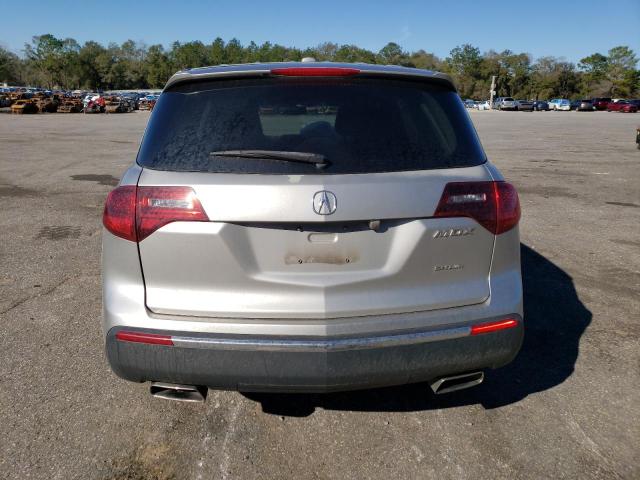 2HNYD2H63DH521804 - 2013 ACURA MDX ADVANCE SILVER photo 6