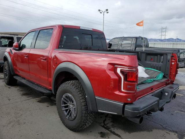 1FTFW1RG6LFB66779 - 2020 FORD F150 RAPTOR BURGUNDY photo 2