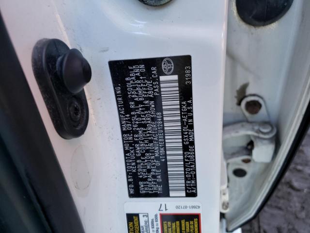 4T1BK1EBXEU128468 - 2014 TOYOTA AVALON BASE 白色 照片 12