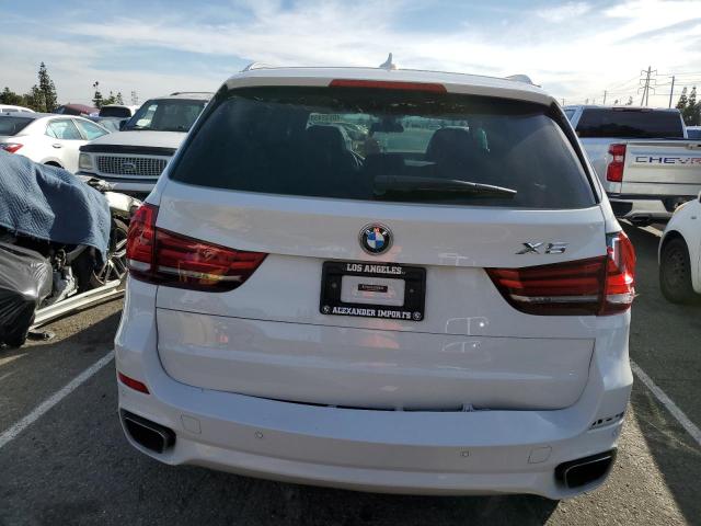 5UXKR6C35H0U13565 - 2017 BMW X5 XDRIVE50I WHITE photo 6