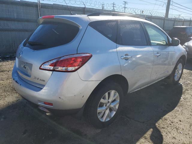 JN8AZ1MW3DW305210 - 2013 NISSAN MURANO S SILVER photo 3