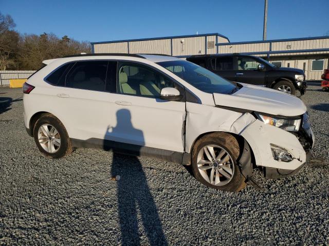 2FMTK3J99FBB40895 - 2015 FORD EDGE SEL WHITE photo 4