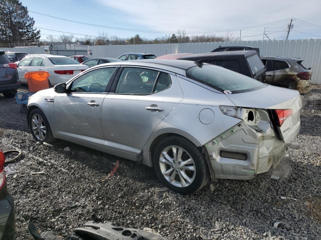 5XXGN4A7XDG153203 - 2013 KIA OPTIMA EX SILVER photo 2