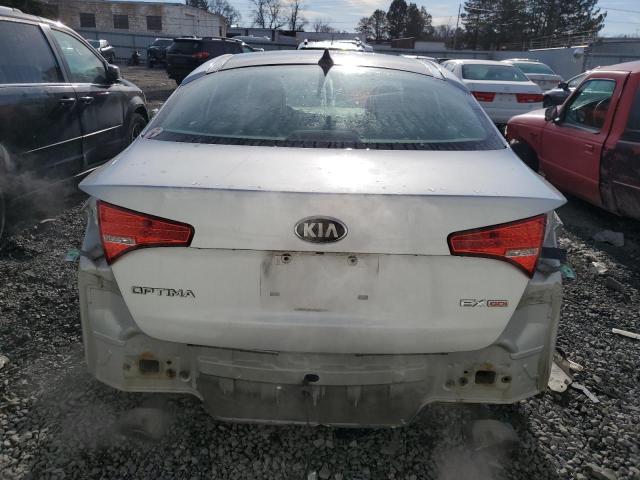 5XXGN4A7XDG153203 - 2013 KIA OPTIMA EX SILVER photo 6