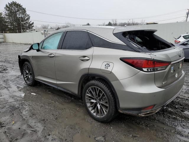 2T2YZMDA3LC217082 - 2020 LEXUS RX 350 F-SPORT SILVER photo 2