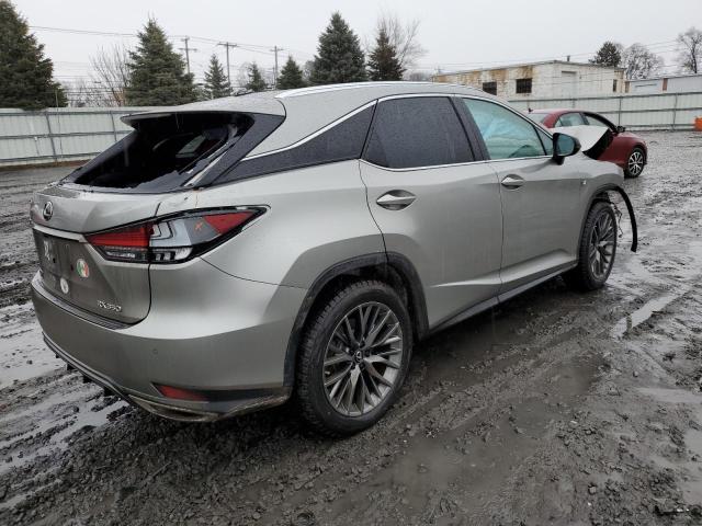 2T2YZMDA3LC217082 - 2020 LEXUS RX 350 F-SPORT SILVER photo 3