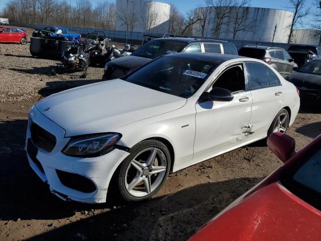 55SWF6EB2GU106286 - 2016 MERCEDES-BENZ C 450 4MATIC AMG WHITE photo 1