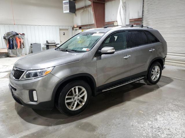 5XYKT3A64EG430894 - 2014 KIA SORENTO LX GRAY photo 1