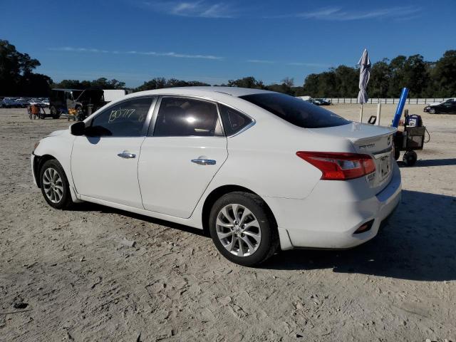 3N1AB7AP8HY315300 - 2017 NISSAN SENTRA S WHITE photo 2