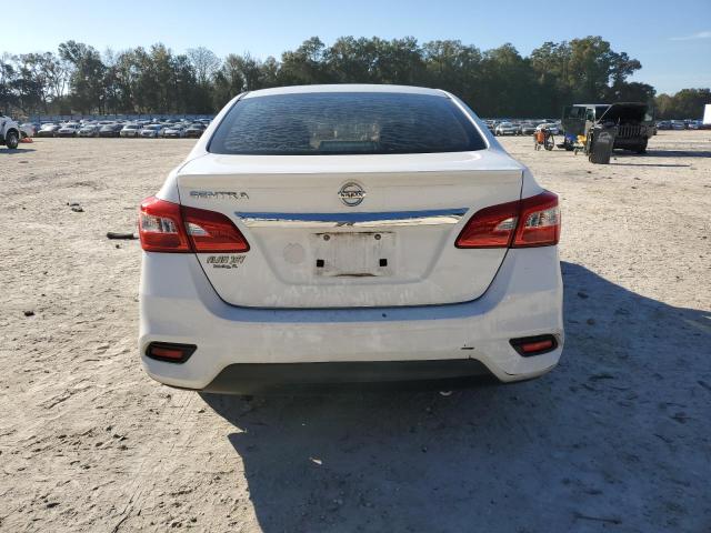 3N1AB7AP8HY315300 - 2017 NISSAN SENTRA S WHITE photo 6