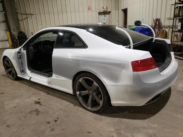 WUAC6BFR1DA900664 - 2013 AUDI RS5 WHITE photo 2