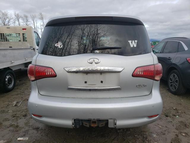 JN8AZ2NC9B9302060 - 2011 INFINITI QX56 SILVER photo 6