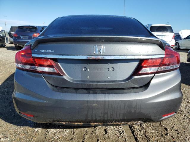 2HGFB2F67DH540718 - 2013 HONDA CIVIC HF GRAY photo 6