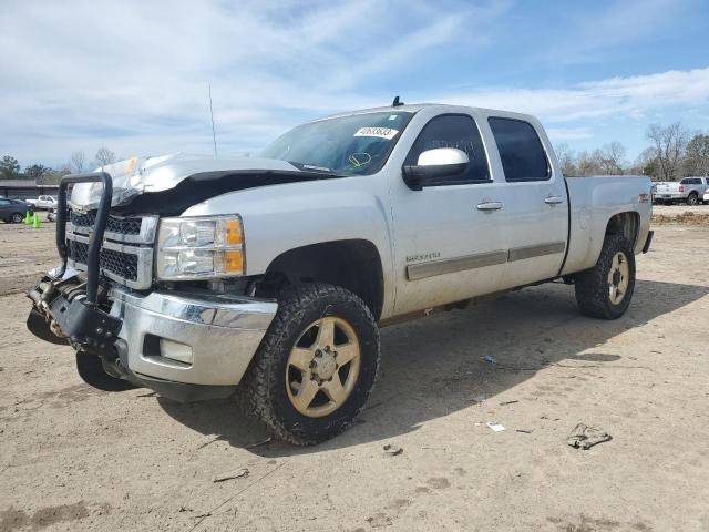 1GC1KYE83DF125430 - 2013 CHEVROLET SILVERADO K2500 HEAVY DUTY LTZ SILVER photo 1