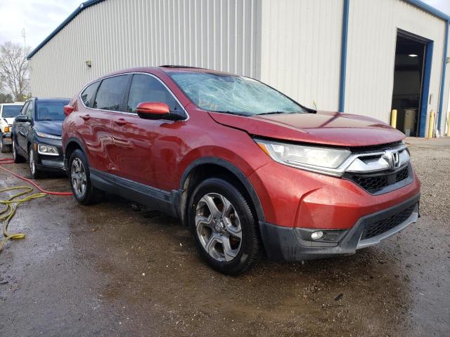 2HKRW2H51KH611663 - 2019 HONDA CR-V EX RED photo 4